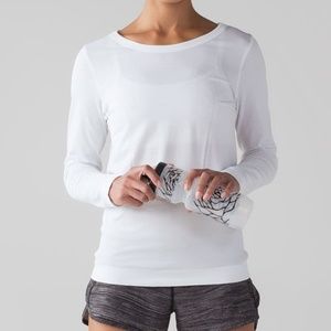 Lululemon Swiftly Long Sleeve-white